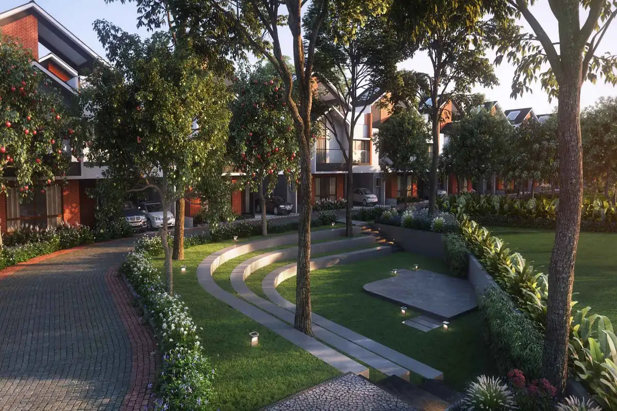 indigenous trees orchard at nvt symphony