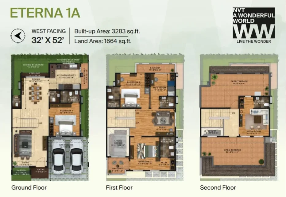 nvt eterna villas floor plan