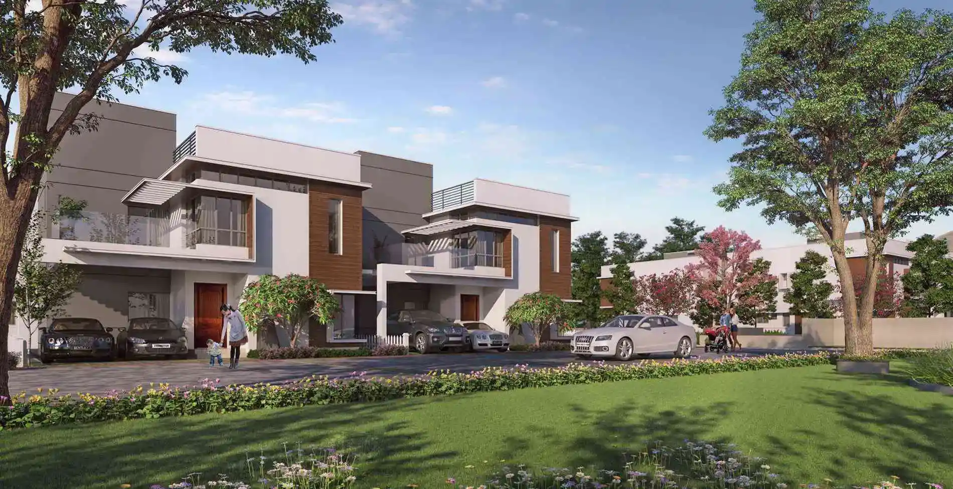 nvt mystic villas with dual car parking