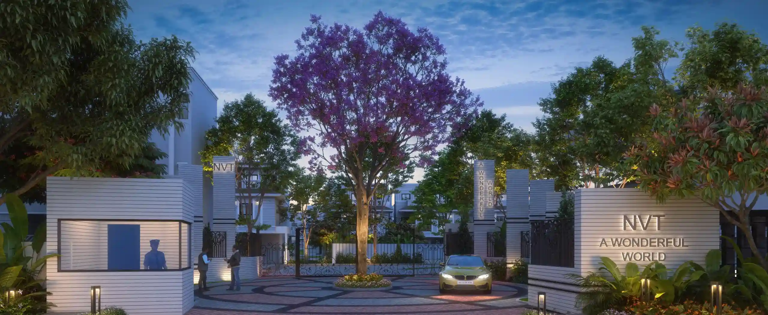 nvt villas sarjapur road entrance