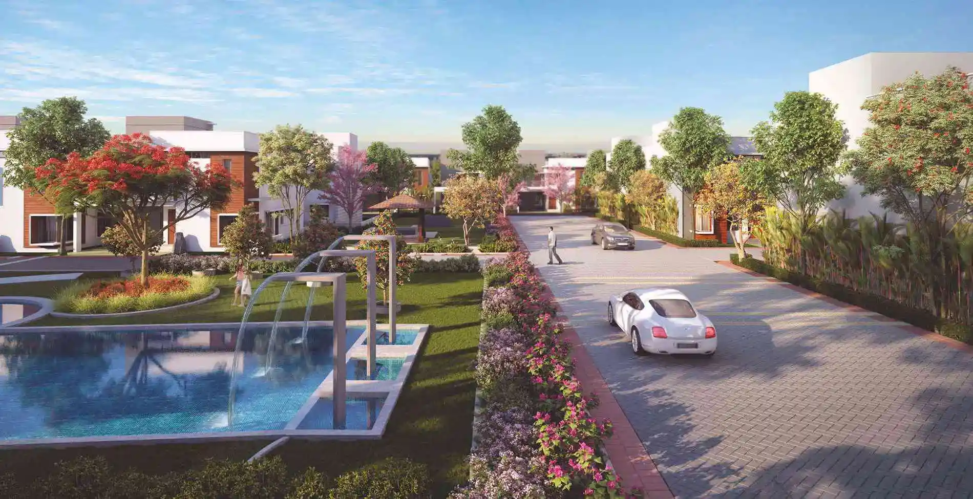 wide internal roads mystic garden sarjapur