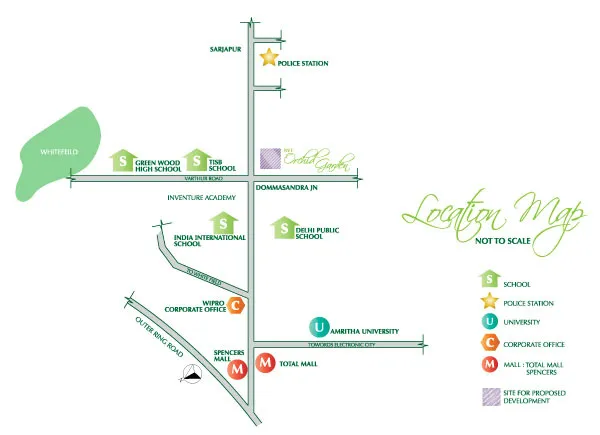 nvt orchid garden lcoation highlights map