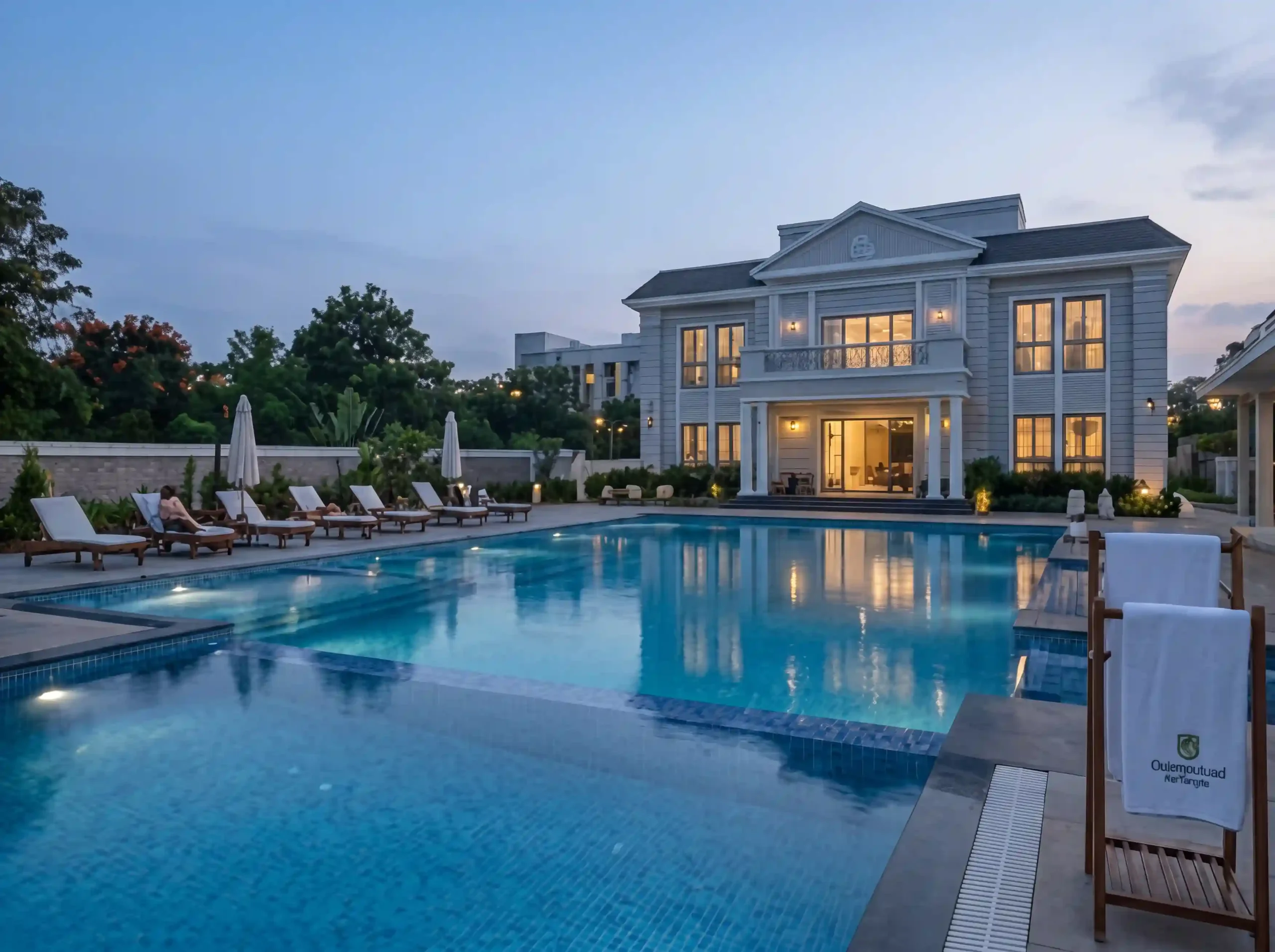 pool and clubhouse at nvt upcoming project on varthur sarjapur road