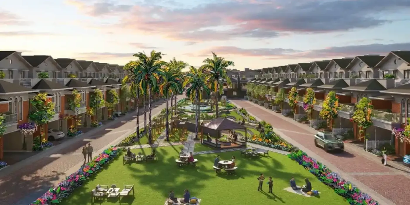 Flower themed gated community NVT Codename A Life in Bloom, Carnation Bluebell villas