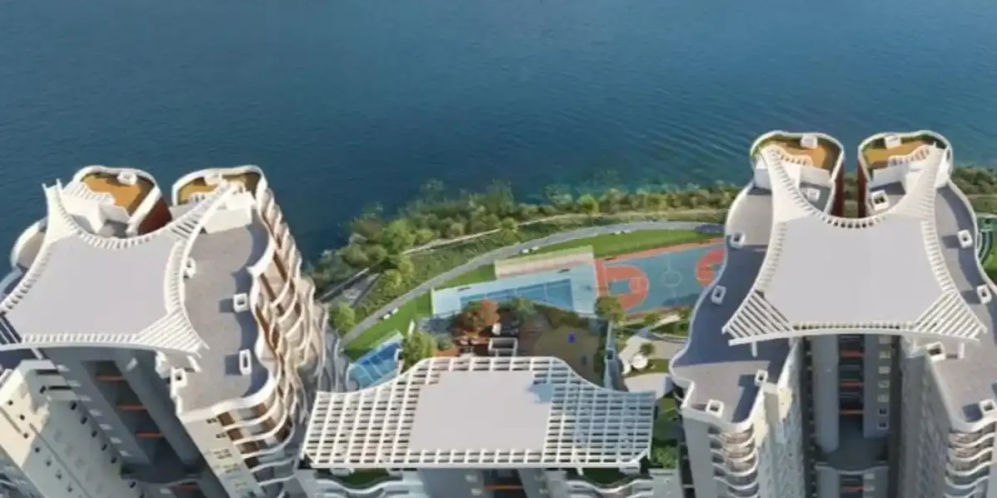 four villas per floor butterfly layout at nvt sky villas bangalore