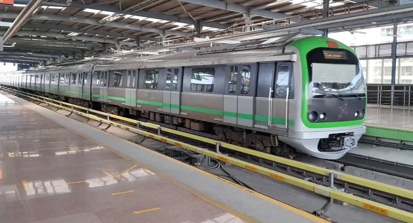 upcoming dommasandra metro station near nvt property